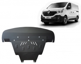 Piastra paramotore di acciaio Renault Trafic 3 