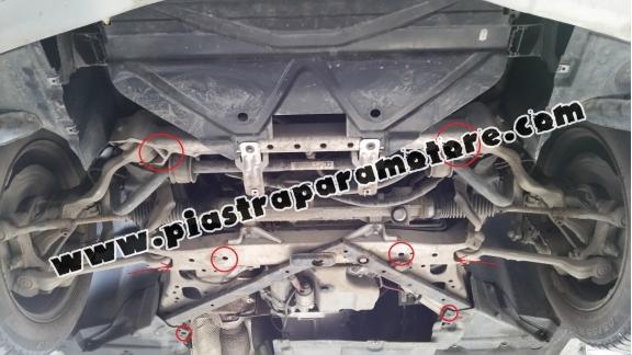 Piastra paramotore di acciaio BMW Seria 3 E90/91