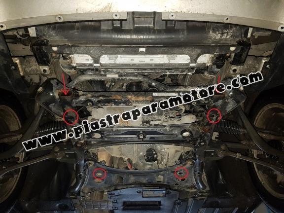 Piastra paramotore di acciaio BMW X3 - F25