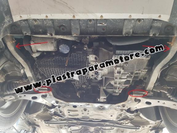 Piastra paramotore di acciaio Ford Kuga