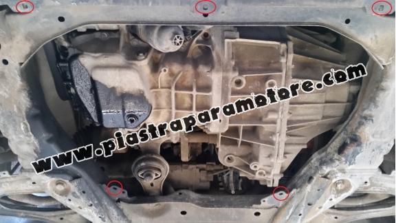 Piastra paramotore di acciaio Mercedes Viano W447, 4x2, 1.6 D