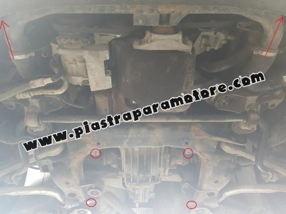 Piastra paramotore di acciaio VW Passat B5.5