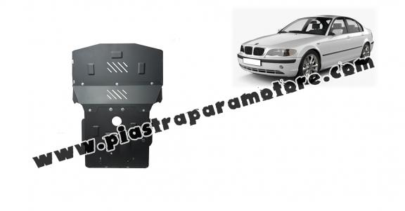 Piastra paramotore di acciaio BMW Seria 3 E46 - benzina