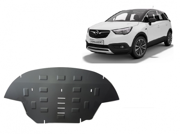 Piastra paramotore di acciaio Opel Crossland X