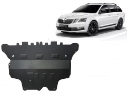 Piastra paramotore di acciaio Skoda Octavia 3 - cambio automatico