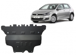 Piastra paramotore di acciaio VW Golf 7 - cambio manuale