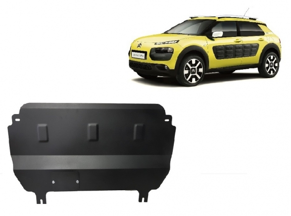 Piastra paramotore di acciaio Citroen C4 Cactus