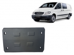 Piastra paramotore di acciaio Mercedes Vito W639 - 2.2 D 4x2, 4x4
