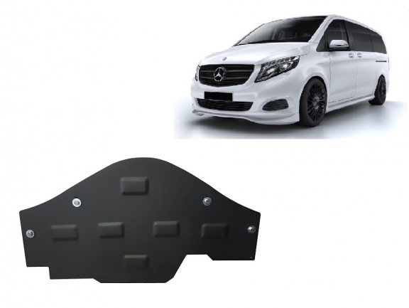 Protezione di acciaio per sistema Stop&Go Mercedes Viano W447, 4x2, 1.6 D