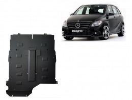 Piastra paramotore di acciaio Mercedes B-Class W245