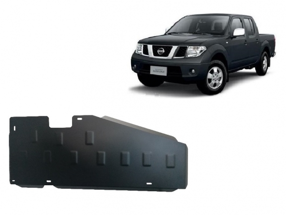 Protezione di acciaio per il serbatoio Nissan Navara D40