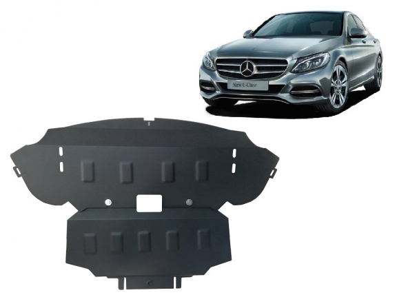 Piastra paramotore di acciaio Mercedes C-Class W205