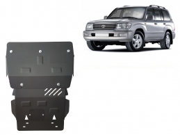 Piastra paramotore di acciaio Toyota Land Cruiser J100
