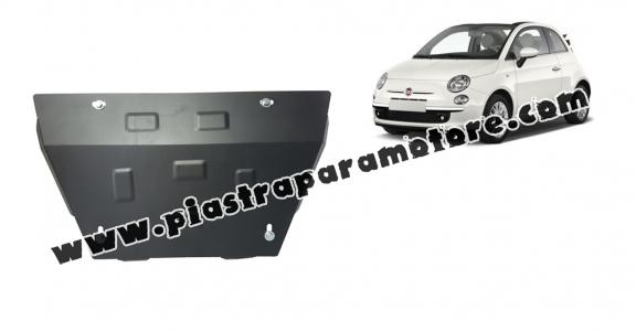 Piastra paramotore di acciaio Fiat 500