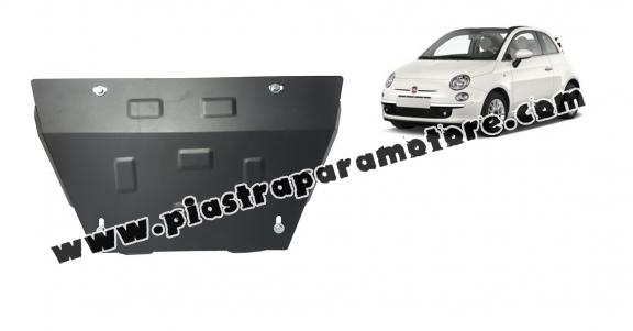 Piastra paramotore di acciaio Fiat 500 S