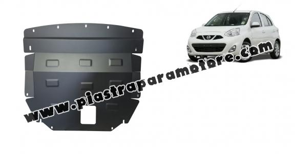 Piastra paramotore di acciaio Nissan Micra