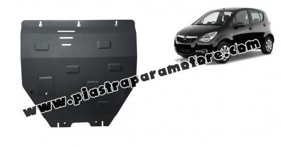 Piastra paramotore di acciaio Opel Agila (H08)