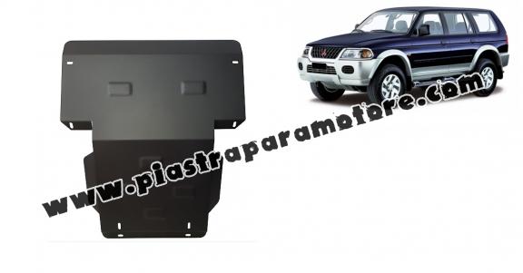 Piastra paramotore di acciaio Mitsubishi Pajero Sport 1