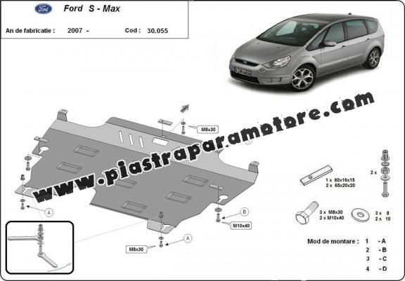 Piastra paramotore di acciaio Ford S - Max