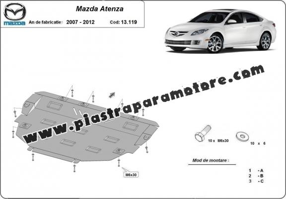 Piastra paramotore di acciaio Mazda Atenza