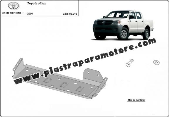 Protezione di acciaio per il serbatoio Toyota Hilux 