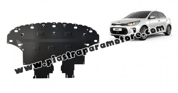 Piastra paramotore di acciaio Kia Rio 4