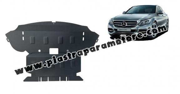 Piastra paramotore di acciaio Mercedes C-Class W205 4x4