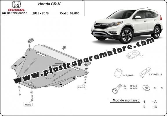 Piastra paramotore di acciaio Honda CR-V