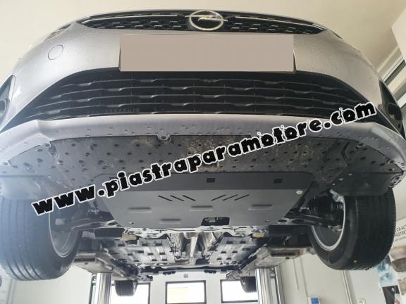 Piastra paramotore di acciaio Opel Corsa F