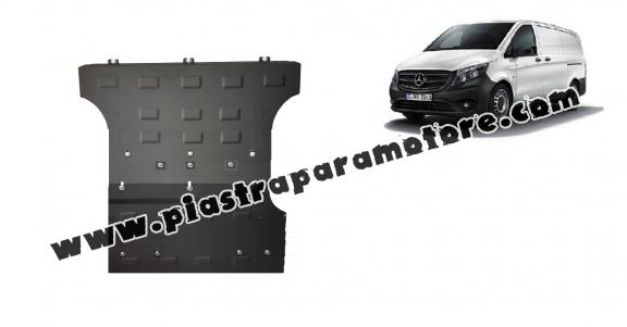 Piastra paramotore di acciaio Mercedes Viano W447 2.2 D, 4x2 