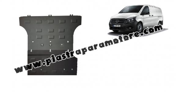 Piastra paramotore di acciaio Mercedes Vito W447 - 4X2 