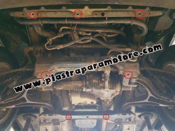 Piastra paramotore di acciaio Jeep Grand Cherokee