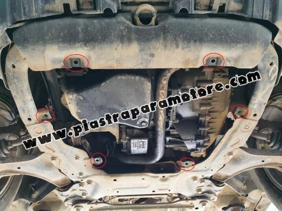 Piastra paramotore di acciaio Land Rover Freelander 2