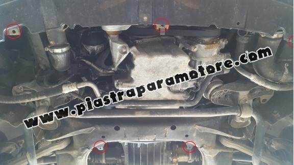 Piastra paramotore di acciaio Audi A4  B7 All Road