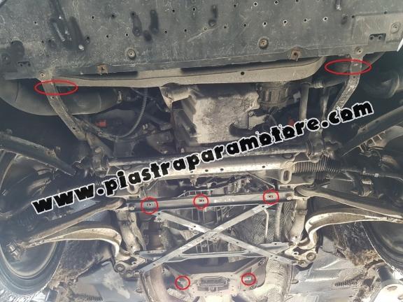 Protezione di acciaio per il cambio Audi A4 4 B8 All Road