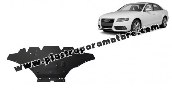 Piastra paramotore di acciaio Audi A4 B8 All Road, benzina