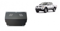 Piastra paramotore radiator di acciaio Mitsubishi L 200