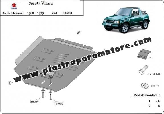 Protezione di acciaio per il cambio Suzuki Vitara