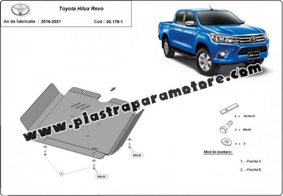 Protezione di acciaio per il cambio Toyota Hilux Revo