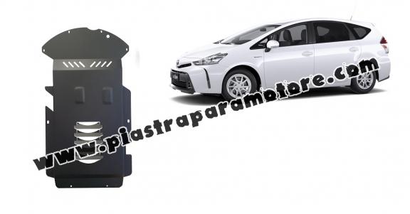 Piastra catalizzatore/cat lock di acciaio Toyota Prius 3+