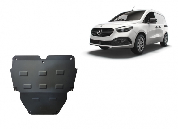 Piastra paramotore di acciaio Mercedes Citan W420