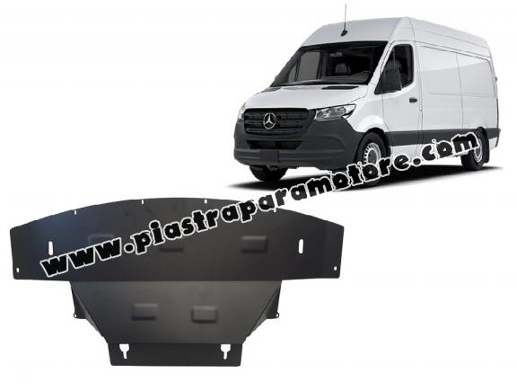 Piastra paramotore di acciaio Mercedes Sprinter 907 4x4