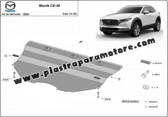 Piastra paramotore di acciaio Mazda CX-30