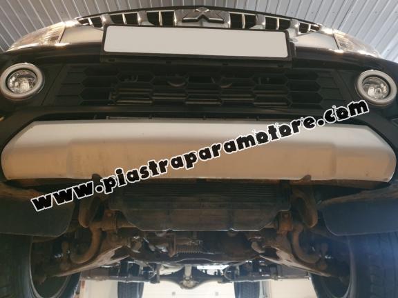 Piastra paramotore di acciaio Fiat Fullback