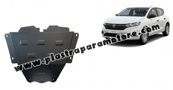 Piastra paramotore di acciaio Dacia Sandero 3