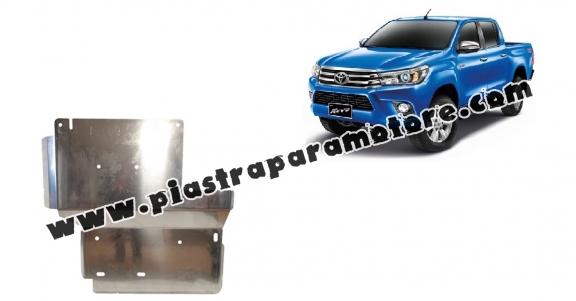 Protezione di alluminio per il differenziale Toyota Hilux Revo