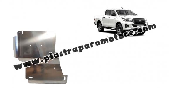 Protezione di alluminio per il differenziale Toyota Hilux Invincible