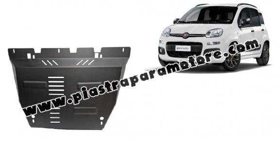 Piastra paramotore di acciaio Fiat Panda 4x2