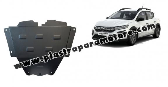 Piastra paramotore di acciaio Dacia Sandero 3 Stepway