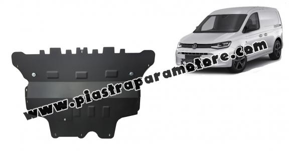 Piastra paramotore di acciaio VW Caddy-  cambio automatico